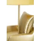 LAMPA NOCNA W STYLU MID-CENTURY ŻÓŁTA 26X46 cm